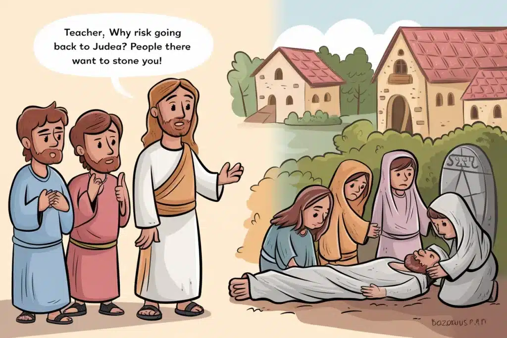 Jesus Raises Lazarus from the Dead 5 Jesus Raises Lazarus from the Dead 2
