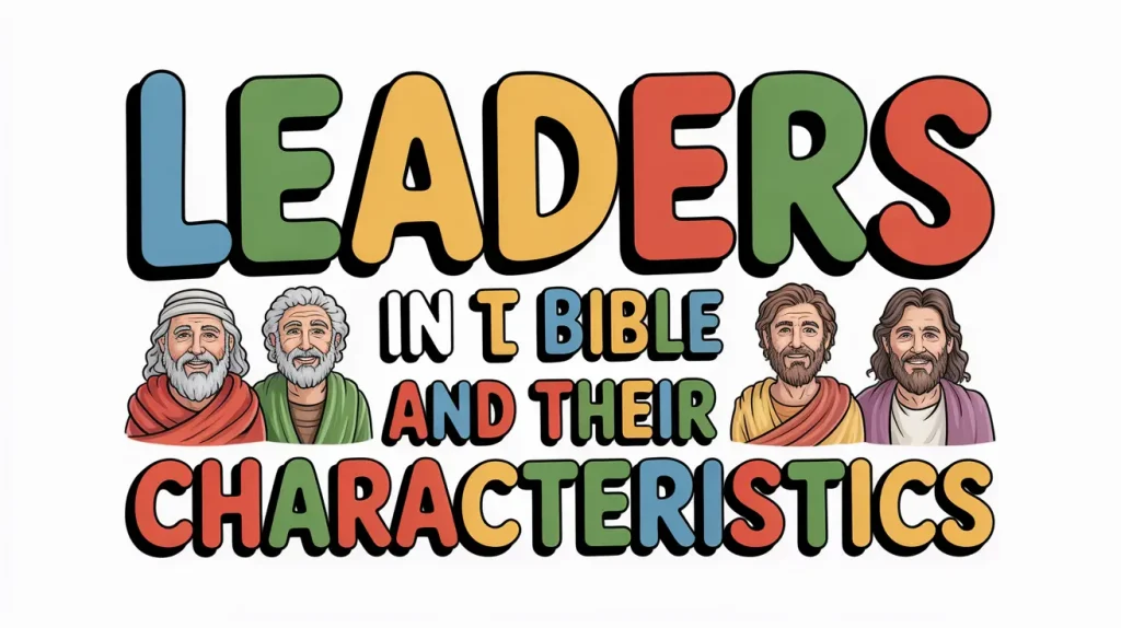Leaders in the Bible and Their Characteristics