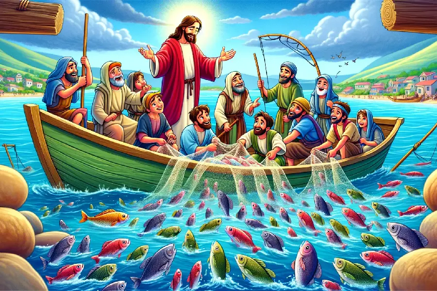 The Fishers of Men Bible Story - Faithful Fable