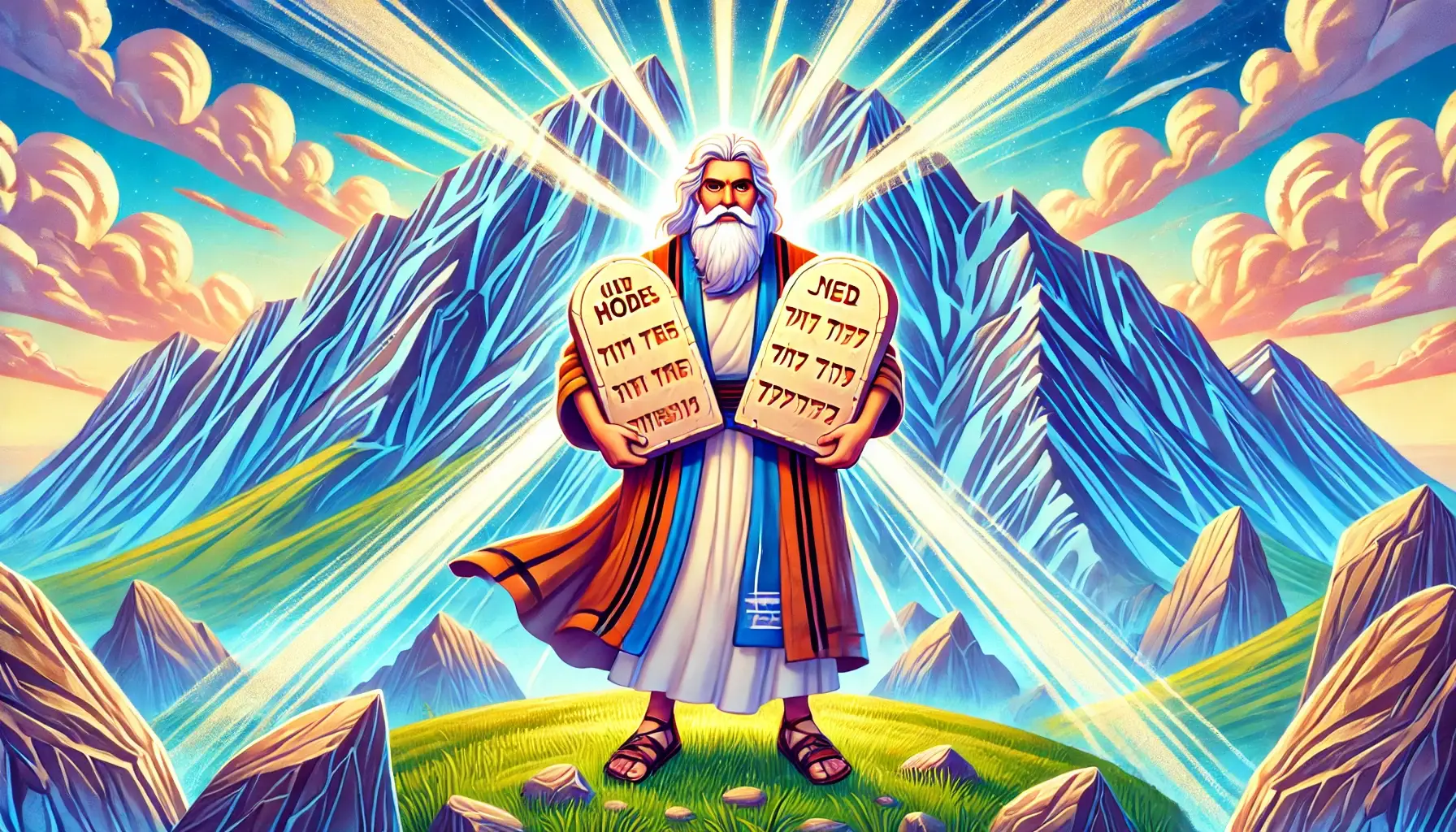 The Story of Moses and the Ten Commandments - Faithful Parables