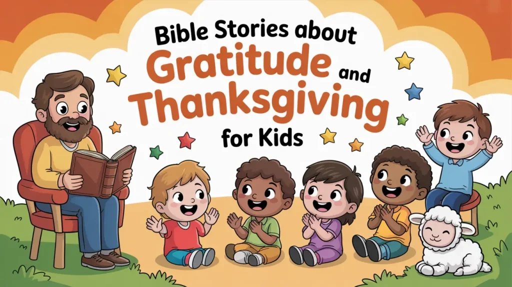 10 Bible Stories About Gratitude and Thanksgiving for Kids 1 Bible Stories About Gratitude and Thanksgiving for Kids