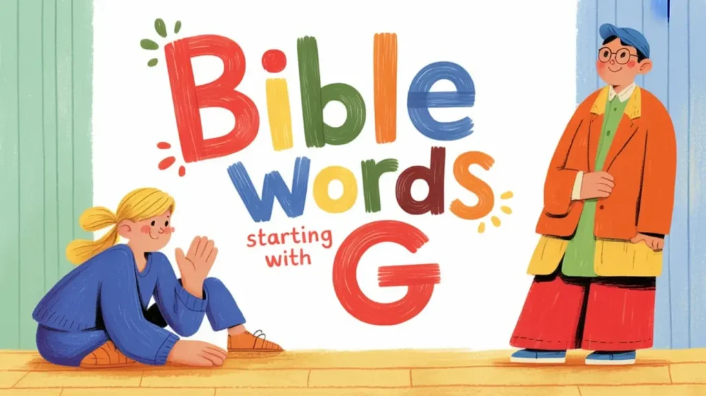 Bible Words Starting with G
