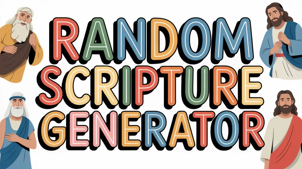 Random Scripture Generator - Free Daily Bible Verse Generator | KJV 1 Random Scripture Generator
