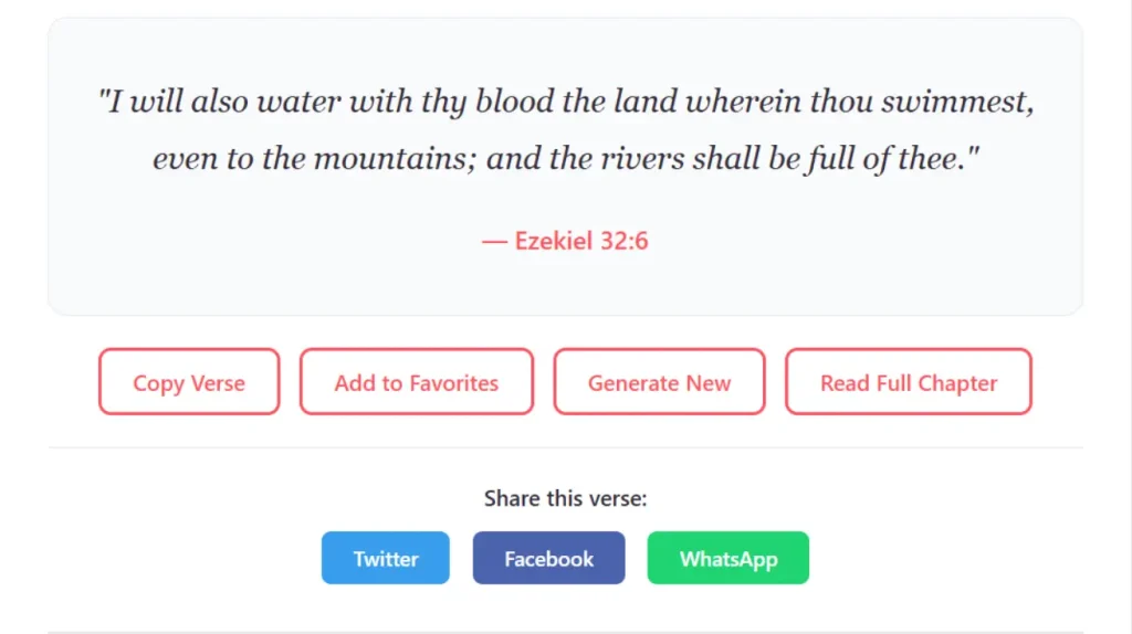 Random Scripture Generator - Free Daily Bible Verse Generator | KJV 3 sher the word