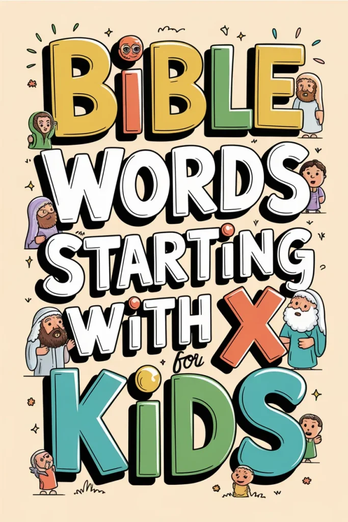 Bible words starting with X 5 Bible Words Starting with X