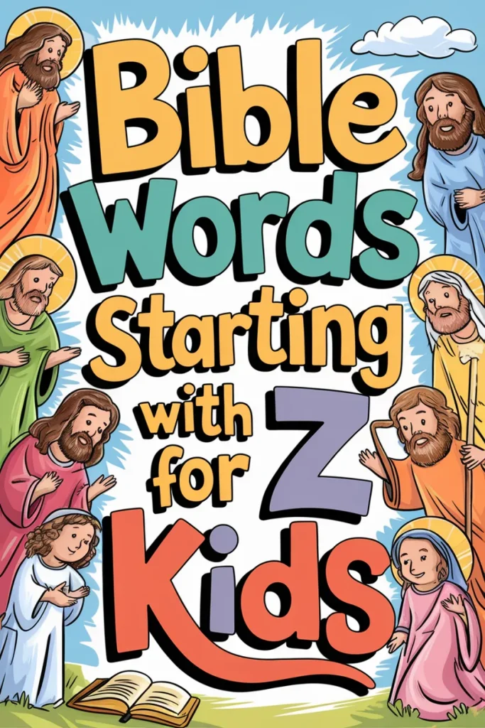 Bible Words Starting with Z 5 Bible Words Starting with Z