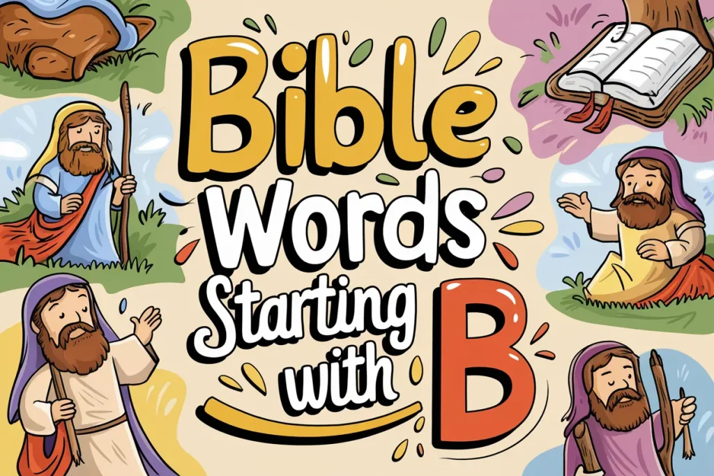 Bible Words Starting with B 2 Bible words starting with B 2