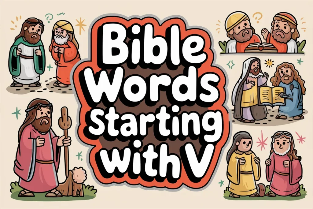 Bible words starting with V 10 Bible words starting with V