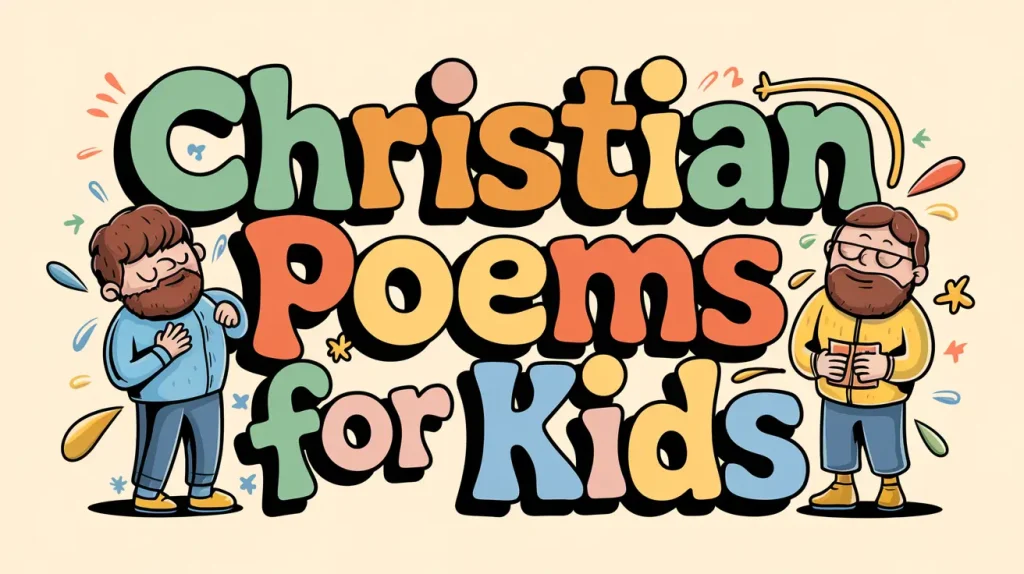15 Christian Poems for Kids 2 Christian Poems for Kids 1